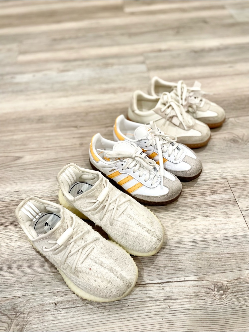 LOT of 3 pair Kids sneakers